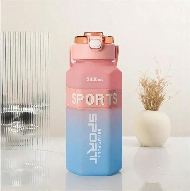 2 Liter Water Bottle with Sipper